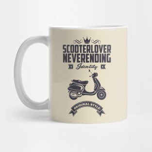 Scooter Lover Never Ending Identity Mug